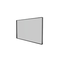 Billede af Sanibell Basicline spejl, sort (mat), 100 cm x 60 cm hos WATTOO.DK