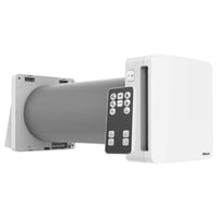 Klimair UNOKLIMA Remote ventilator m. varmegenindvinding og fjernbetjening, hvid, 160 mm