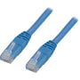 DELTACO U/UTP Cat6 patch kabel, halogenfri, 7 meter, blå (udgået)