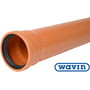 Kloakrør PVC Ø110 mm, længde 500 mm - Wavin