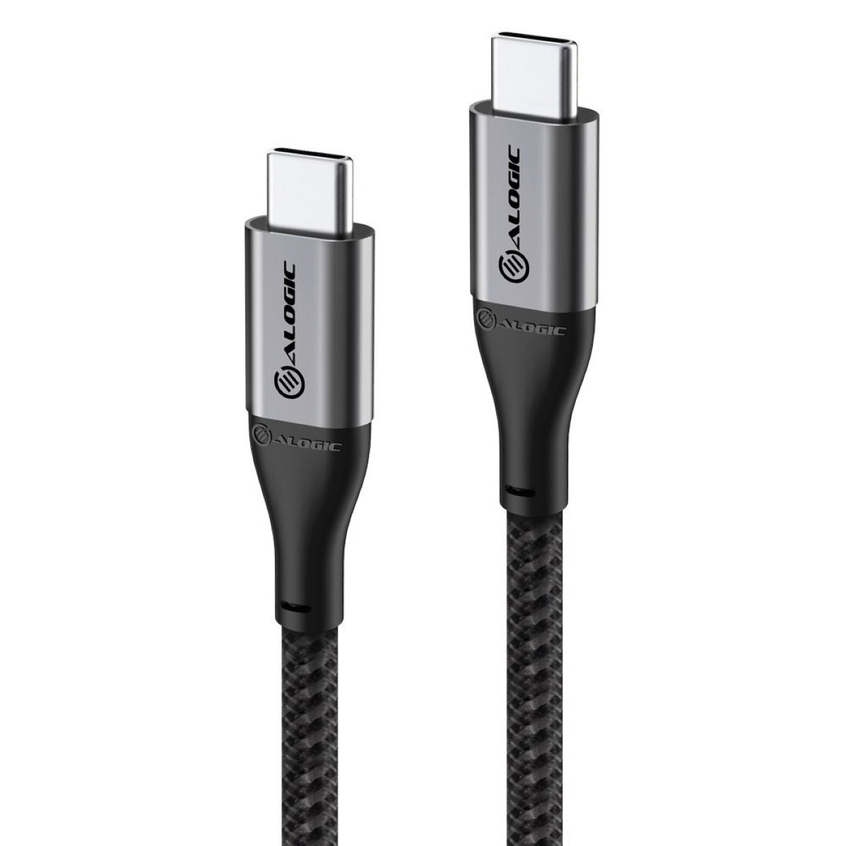 Oplader kabel USB-C USB-C på meter, grå (0999017706) ‒ WATTOO.DK